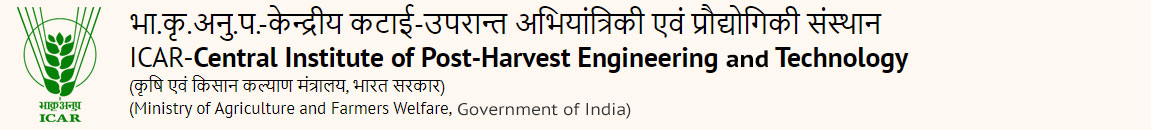 Image of Official Website of ICAR-Central Institute of Post-Harvest Engineering and Technology, Ministry of Agriculture and Farmers Welfare, Government of India
