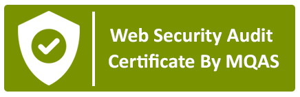 Image of Web Security Audit Certificate